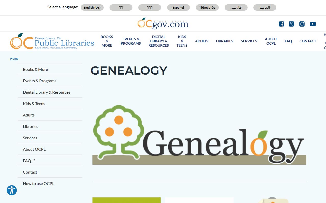 Lake Forest city directory genealogy help at Orange County Public Libraries